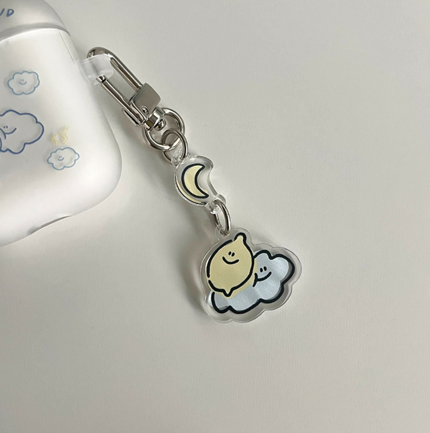 ｜second morning｜ Lemony & Cloud Keyring