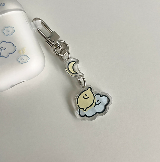 ｜second morning｜ Lemony & Cloud Keyring