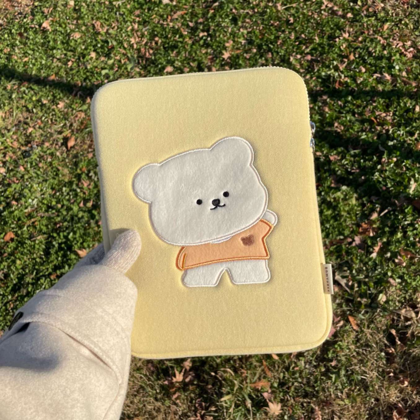 ｜BAMTOREE｜ Yellow Ipad Pouch