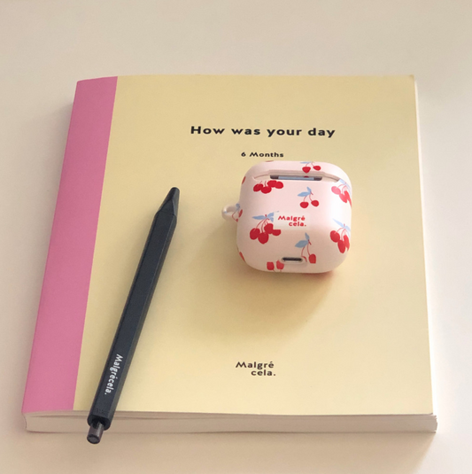 ｜Malgrecela｜ Cherries AirPods Case