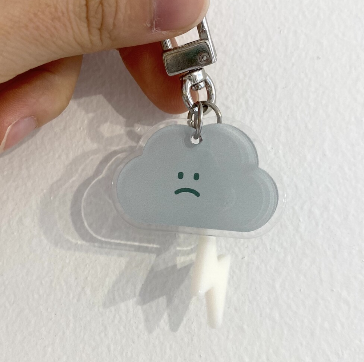 ｜skyfolio｜ Cloud Acrylic Keyring