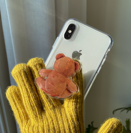 ｜byemypie｜ Latte Bear Grip Tok