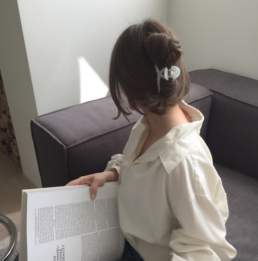 ｜moat｜ Marble Hairpin -191