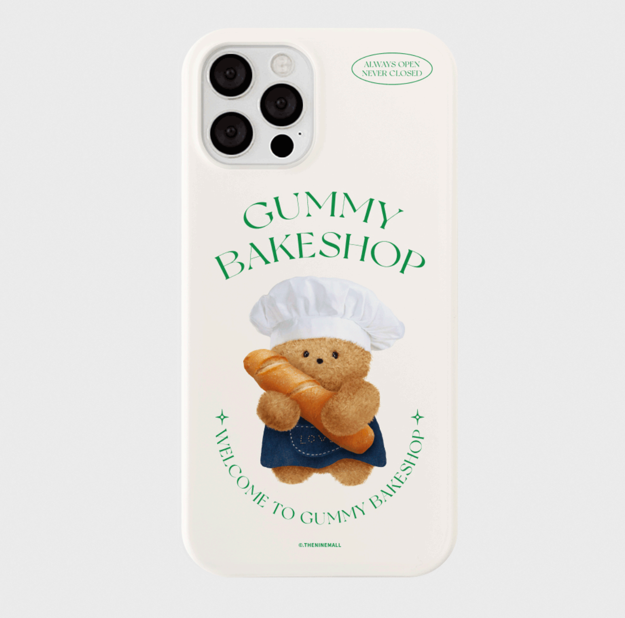 ｜THENINEMALL｜ Gummy Bakeshop Hard Phone Case (2 types)