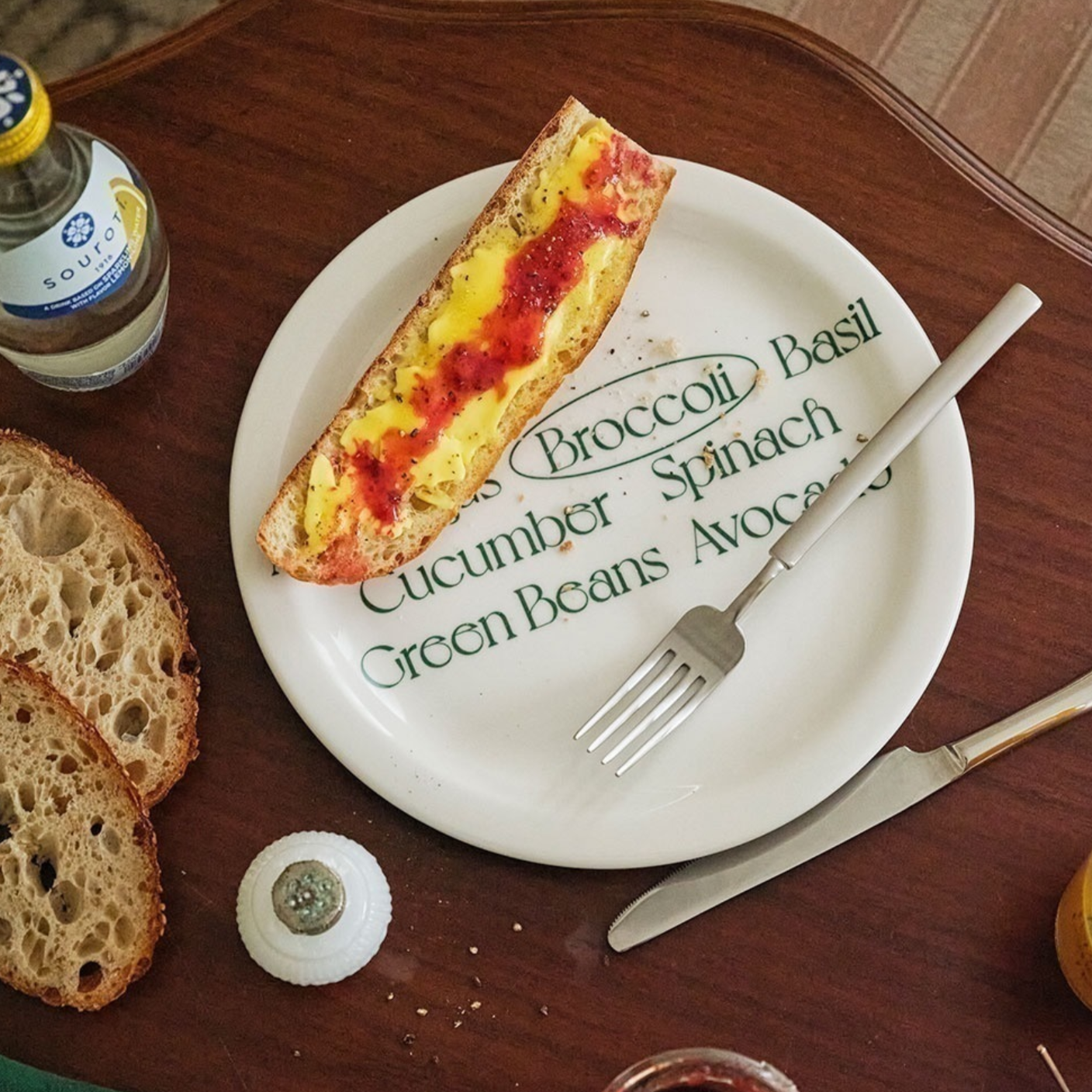 ｜Single Mansion｜ Broccoli Plate