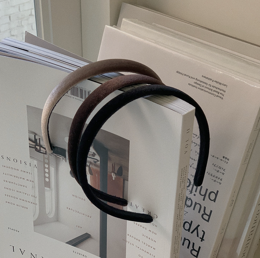 ｜SLOWAND｜ So Simple Velvet Hairband