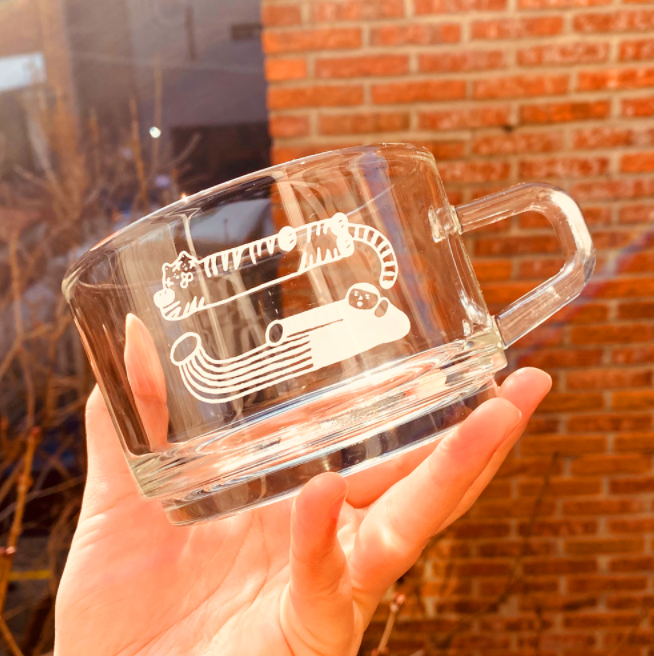 ｜onemorebag｜ Tiger Soup Mug 450ml