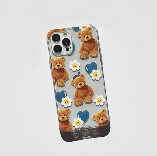 ｜MOMO CASE｜ 431 테디럽럽 Jelly Case