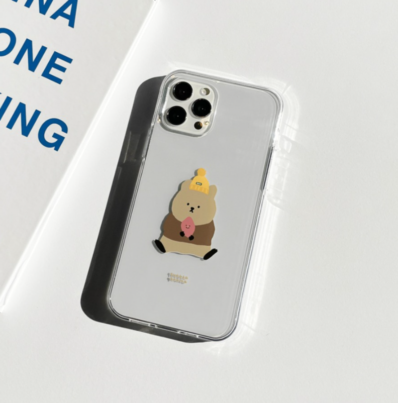 ｜MOMO CASE｜ 420 쿼카구마 Jelly Case