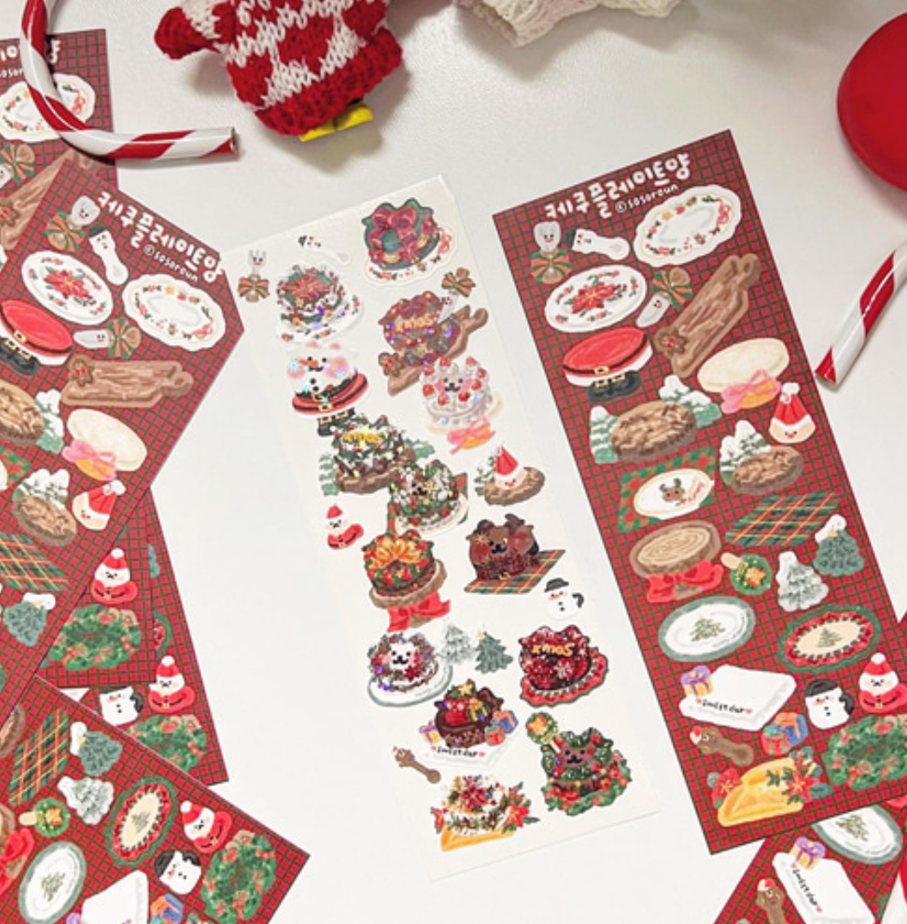 ｜sosoroun｜ 케쿠플레이트양 Sticker