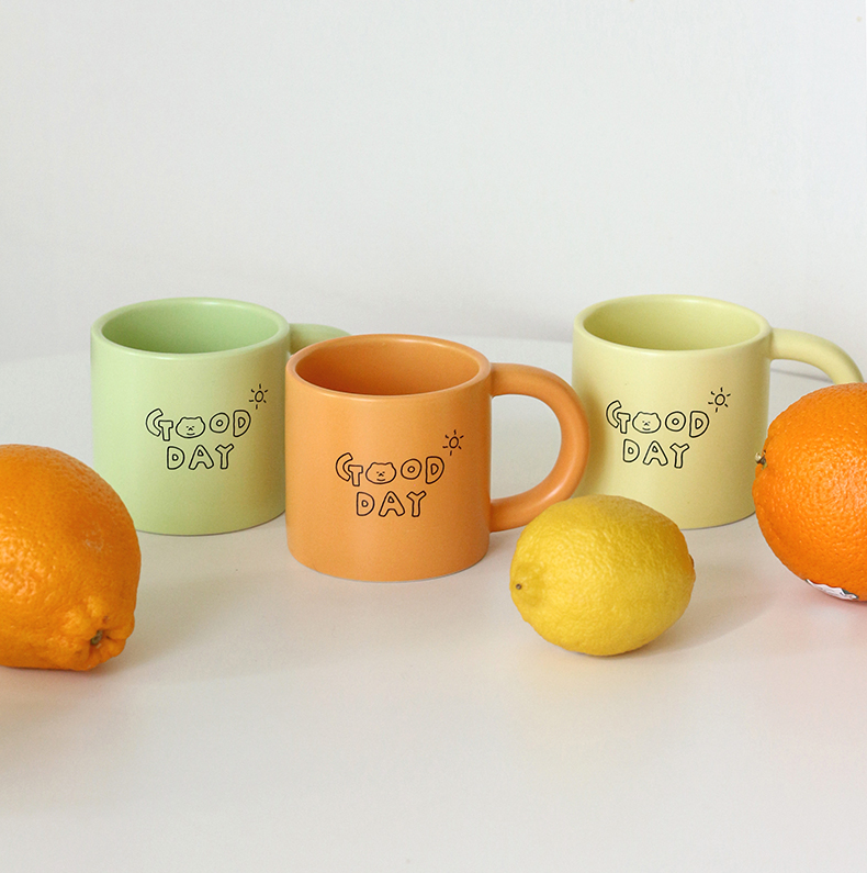 ｜3MONTHS｜ Good Day Candy Colour Mug