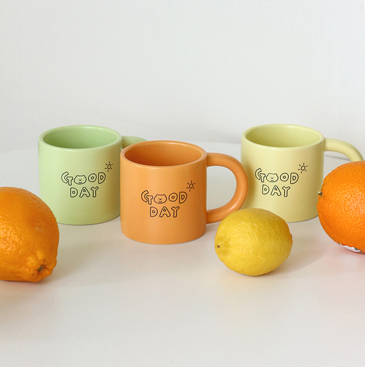 ｜3MONTHS｜ Good Day Candy Colour Mug
