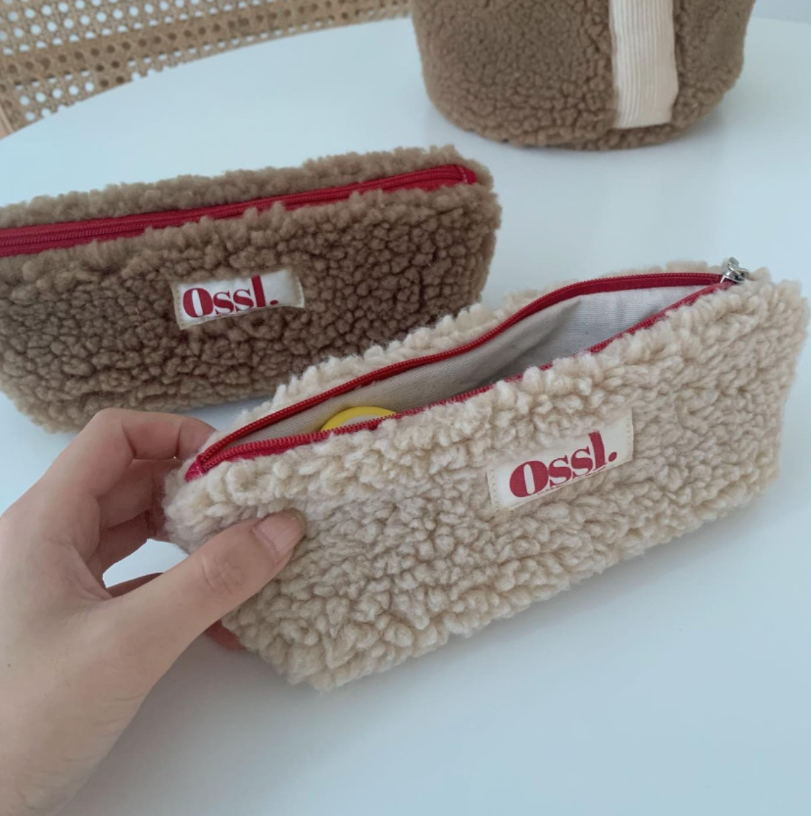 ｜OSSL｜ Pencil Case (Beige)