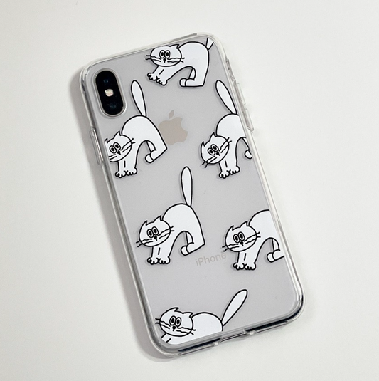 ｜ADDHALF｜ Eddy Pattern Jelly Hard Case