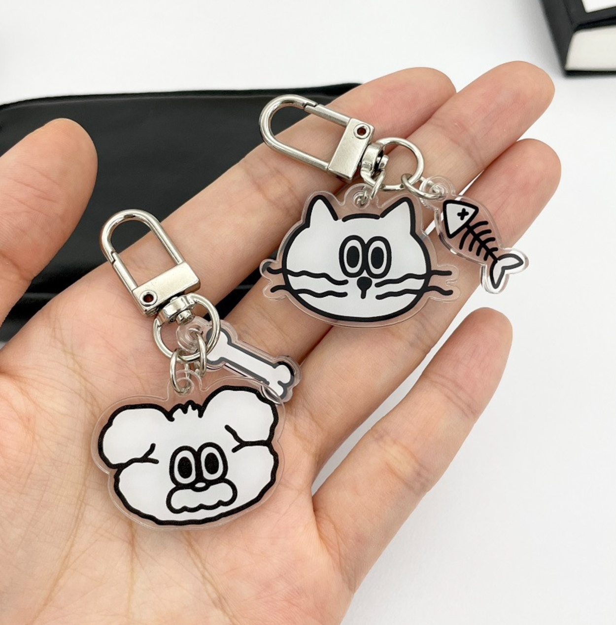 ｜ADDHALF｜ Eddy & Rabi Keyring