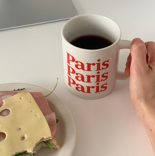 ｜sunday morning plate｜ City mug 11oz - PARIS