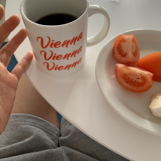 ｜sunday morning plate｜ City mug 11oz - Vienna