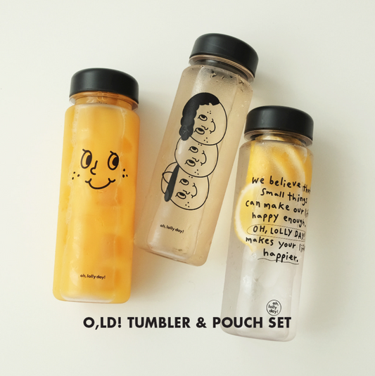 ｜oh,lolly day!｜ O,LD! Tumbler & Pouch set