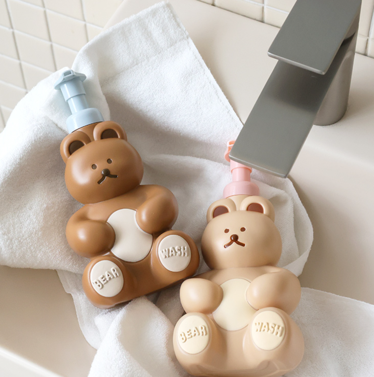 ｜DONATDONAT｜ Bear Bubble Dispenser 500ml