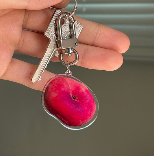 ｜byemypie｜ Donut Peach Keyring