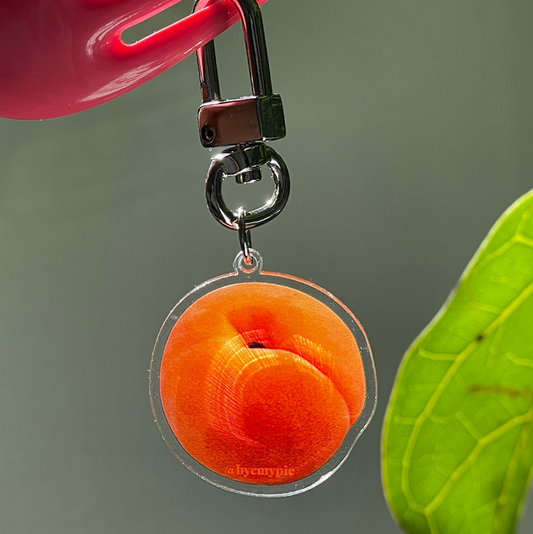 ｜byemypie｜ Apricot Keyring