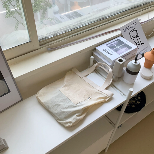 ｜JackO'bag｜ Basrak Tote Bag - Oatmeal