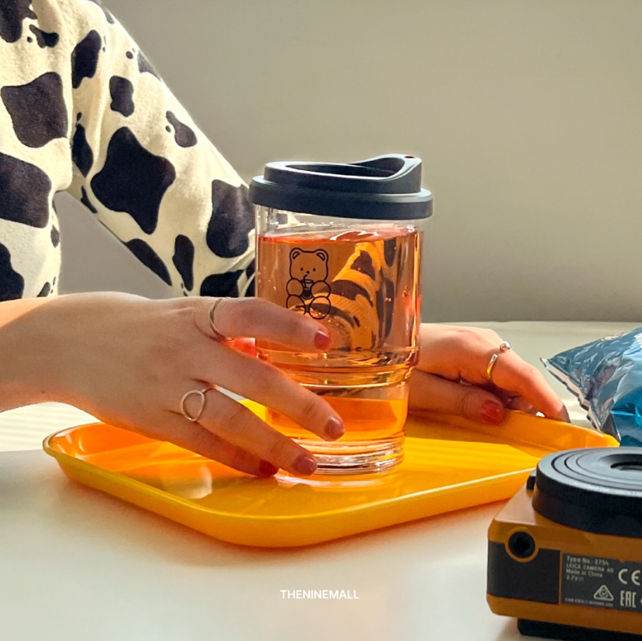 ｜THENINEMALL｜ Baby Teddy Reusable Cup 473ml