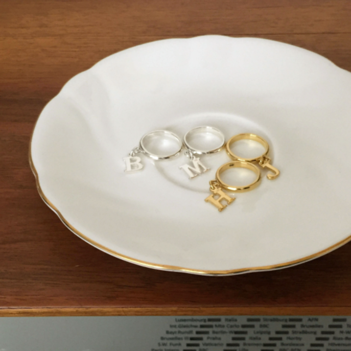 ｜DUNGEUREON｜ Initial Silver Ring