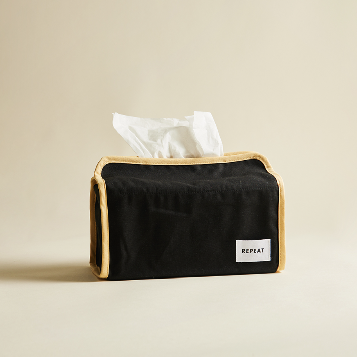 ｜ROUNDED｜ Velcro Tissue Case Rectangle