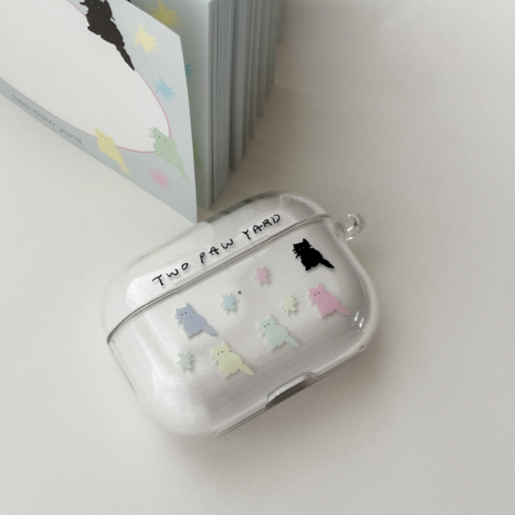 ｜two paw yard.｜ Pastel Cat Airpods 3 Case