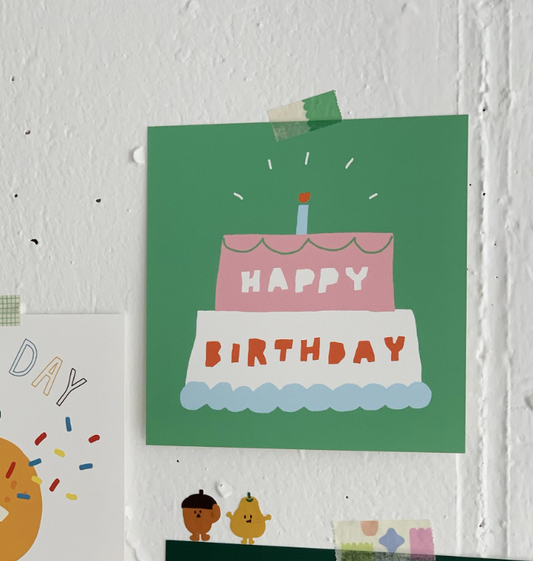 ｜PPP Studio｜ Happy Birthday Card