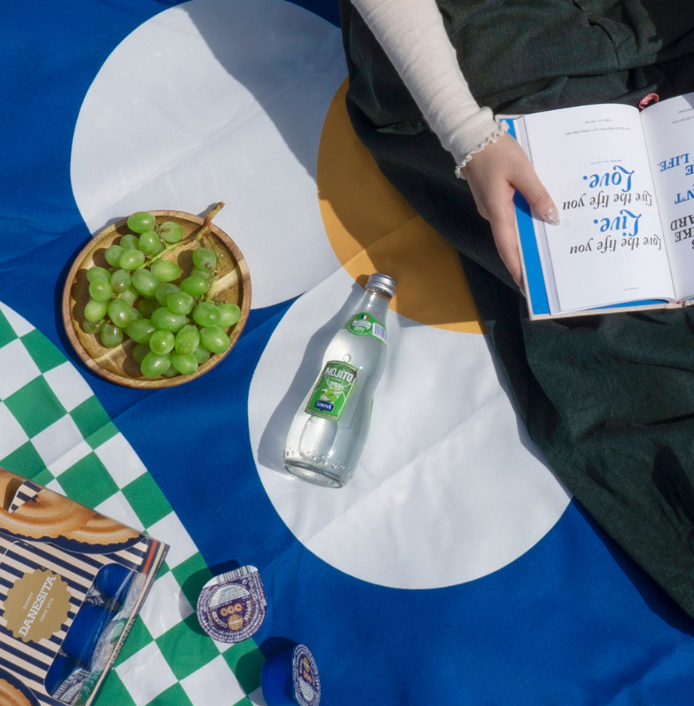 ｜DRPDRPDRP｜ MY FLOWERY SECRET Picnic Mat