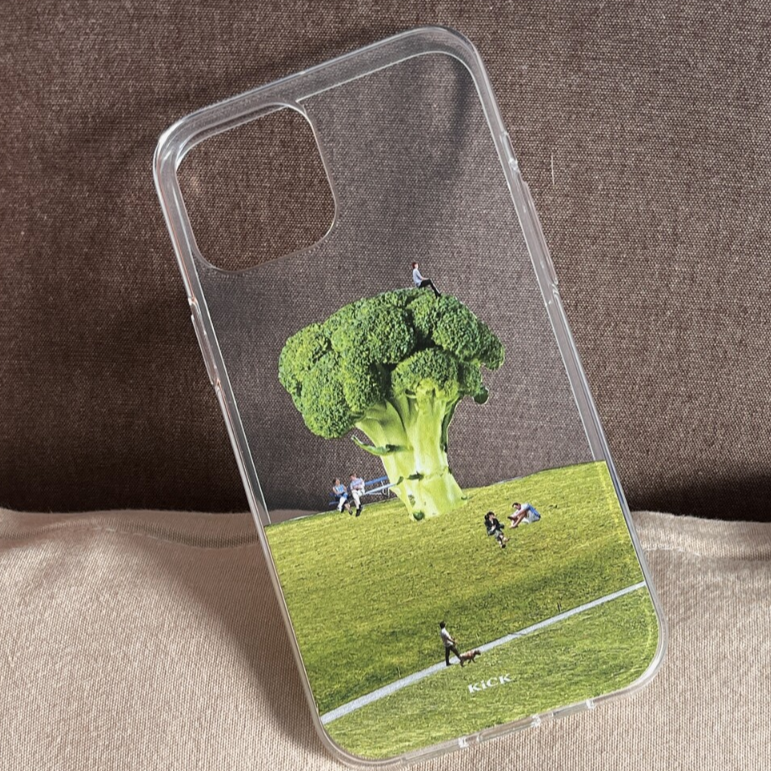 ｜KiCK｜ Broccoli Garden Jelly Case