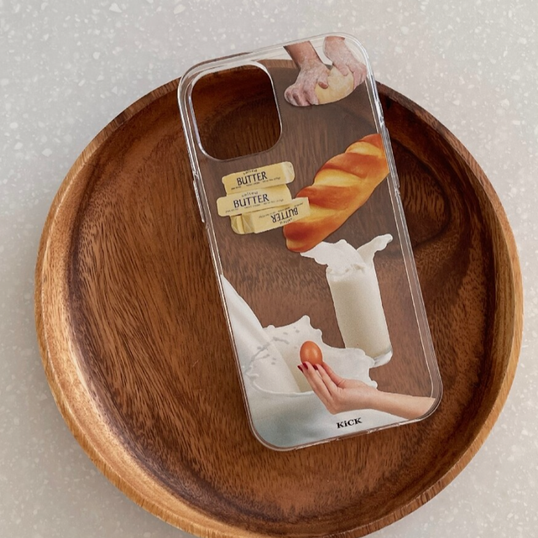 ｜KiCK｜ Bread and Milk Jelly Case