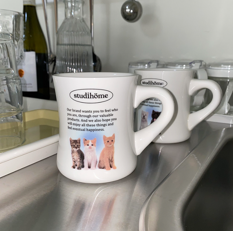 ｜studihome｜ Kitty Mug  320ml