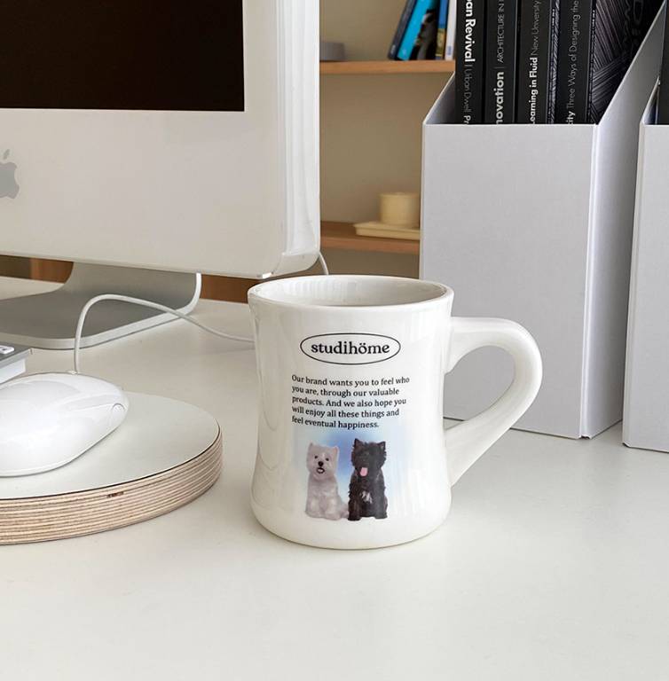 ｜studihome｜ Puppy Mug 320ml