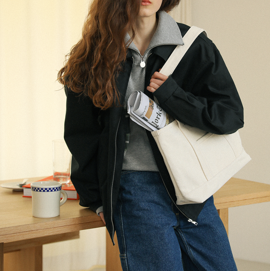 ｜Brookly｜ CLASSIC TOTE ｜M｜ ECRU