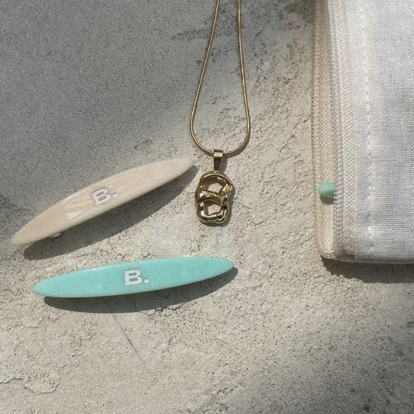 ｜BITTE SCHON｜ B-logo Hair Clip (Set)