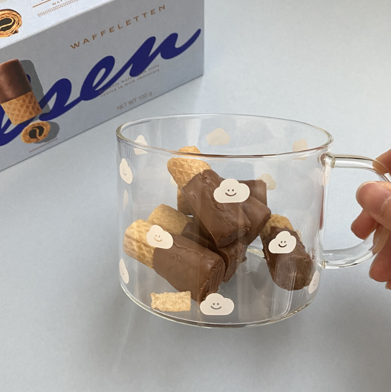 ｜skyfolio｜ Cloud Cereal Mug White 550ml