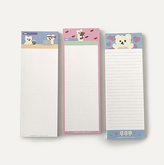 ｜MAZZZZY｜ B5 Half Memo Pad ver.1