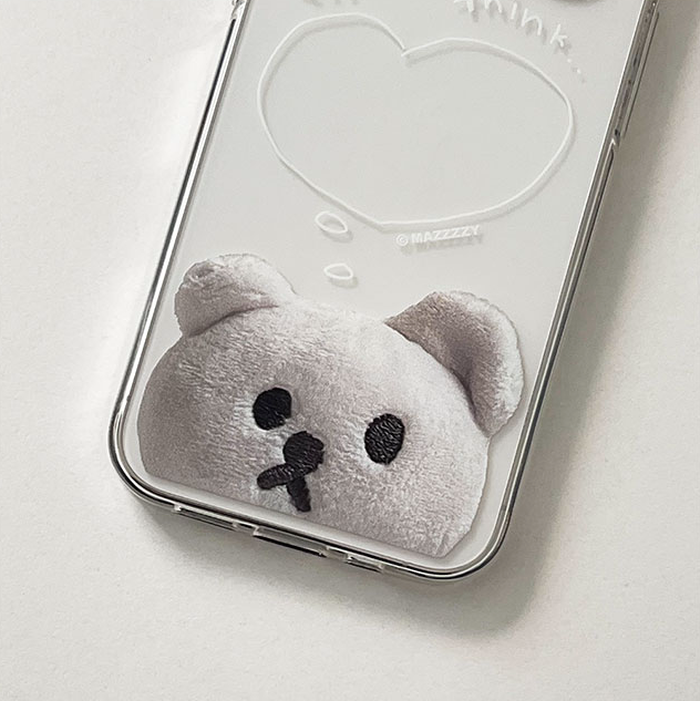 ｜MAZZZZY｜ I Think.. Jelly Phone Case
