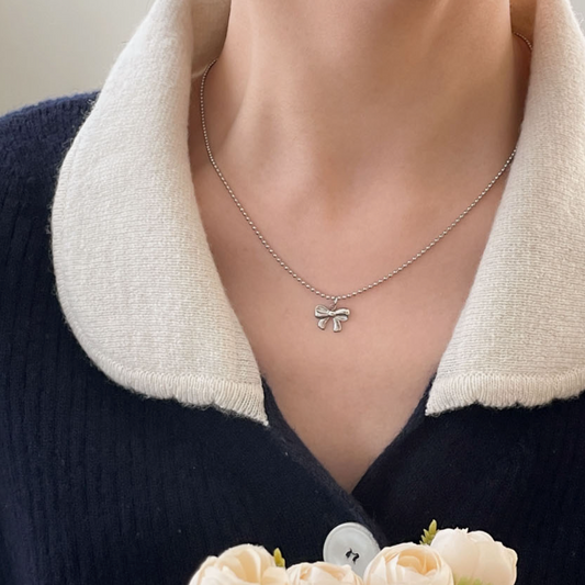 ｜SOYE PI-NE｜ Melody Ribbon Necklace