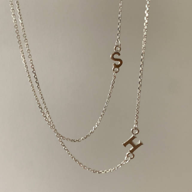 ｜DUNGEUREON｜ Initial Necklace (S,H)