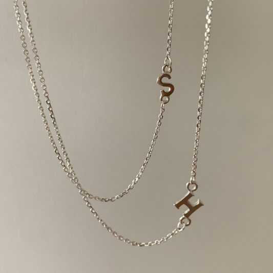 ｜DUNGEUREON｜ Initial Necklace (S,H)