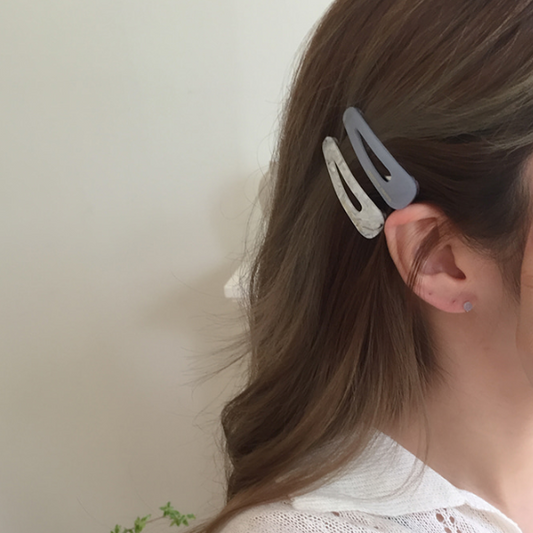 ｜moat｜ Marble Hairpin -209