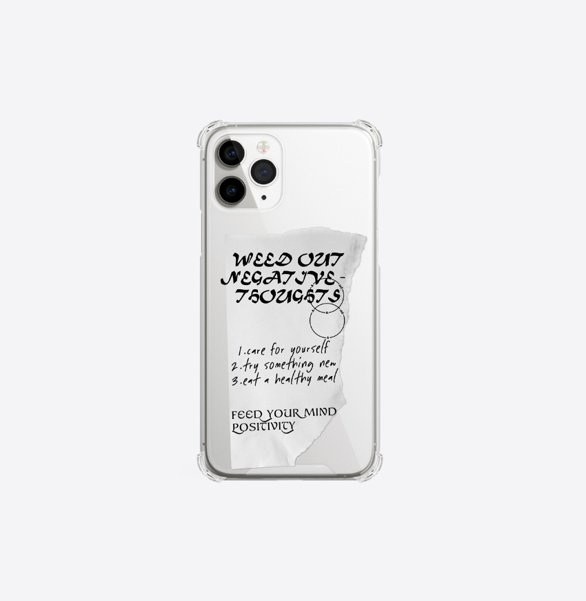 ｜A per A｜ WNT Paper Note For Me Jelly Hard Case