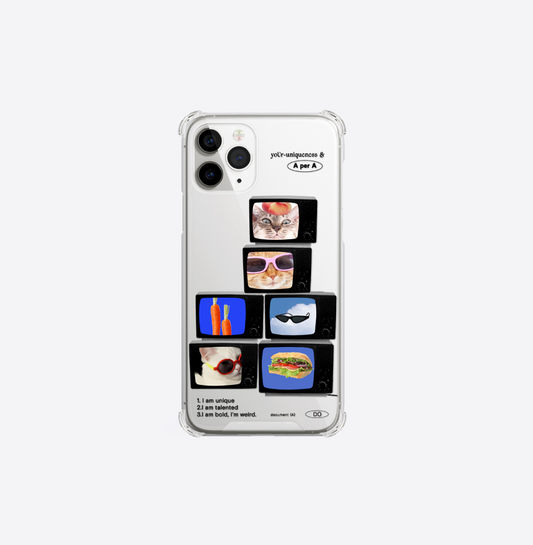 ｜A per A｜ KEEP YOUNG 6 Video art Jelly Hard Case