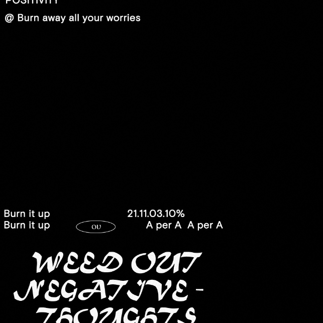 ｜A per A｜ AD F Black Negative Burn it up Hard Case