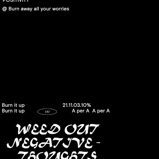 ｜A per A｜ AD F Black Negative Burn it up Hard Case