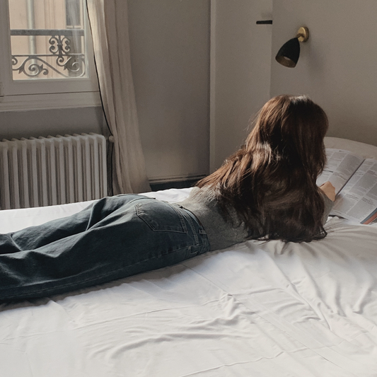 ｜SLOWAND｜ # SLOWMADE Today Wide Dark Blue Denim Pants (+Long ver)